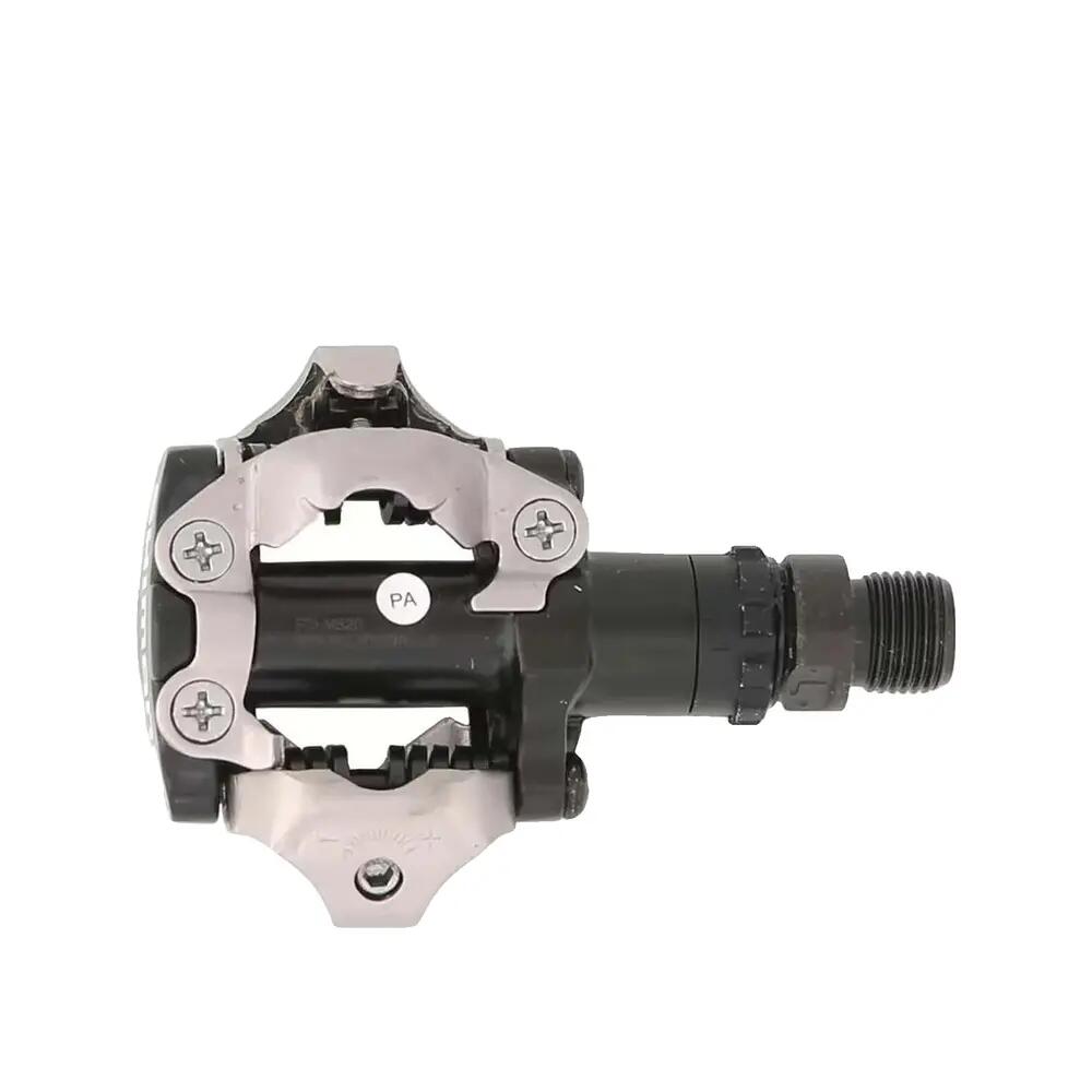 Pédales Shimano PD-M520 SPD Noir/Argent 3/5