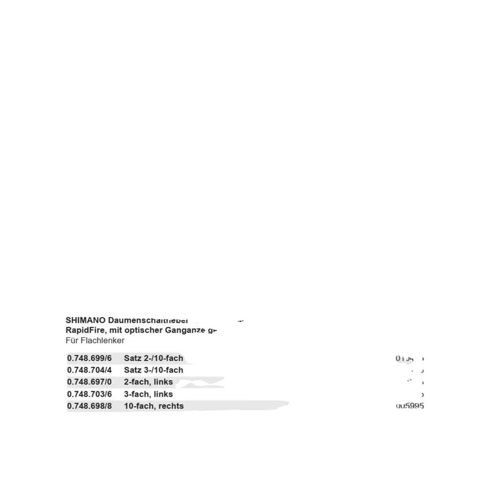 Manete de mudanças Shimano SL-4700/4703 Prata 2/2
