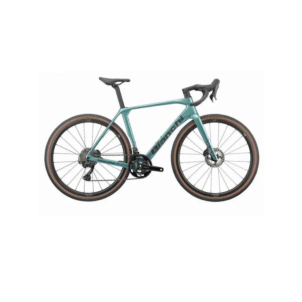 Bici da gravel Bianchi Impulso Pro GRX 820 2026 Terra/Graphite 5/8