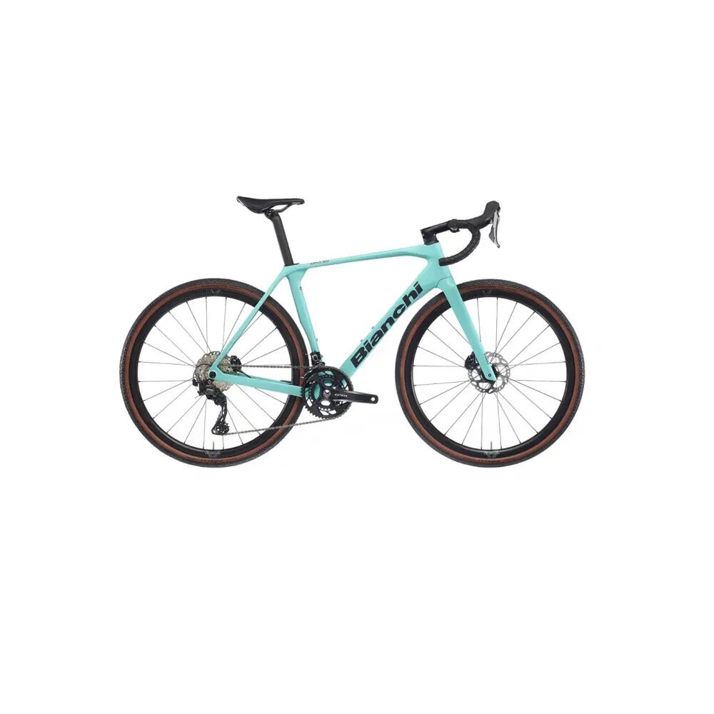 Bici da gravel Bianchi Impulso Pro GRX 820 2026 Terra/Graphite 3/8