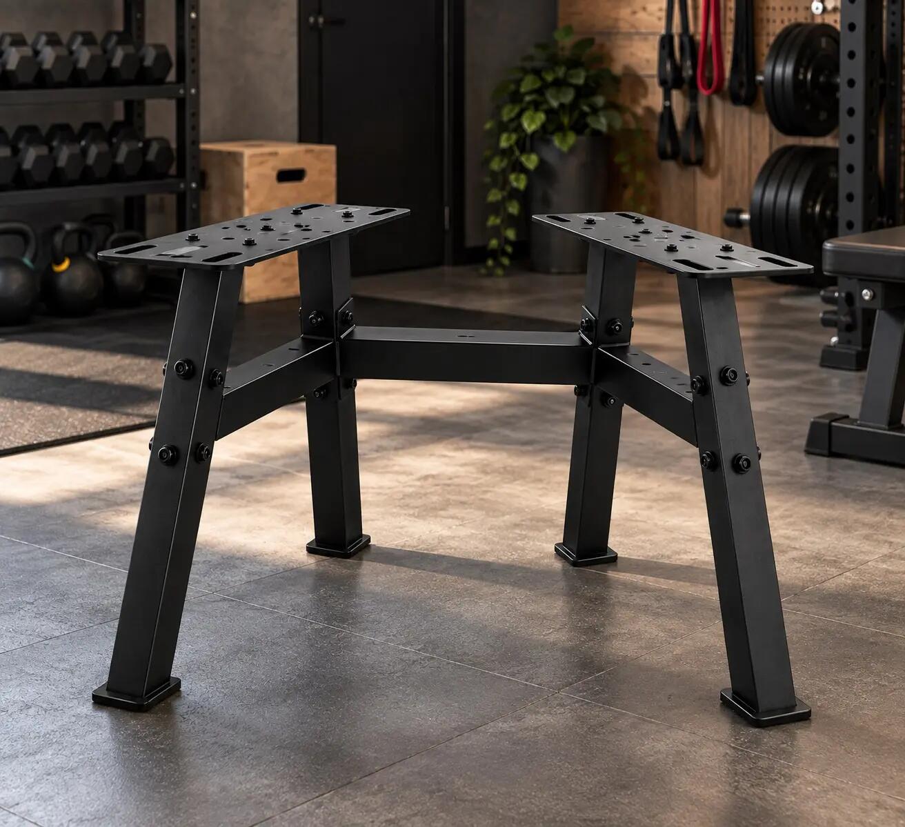 Zestaw hantli regulowanych 2x40 kg ze stojakiem regulacja 1 kg UNDERFIT 8/12