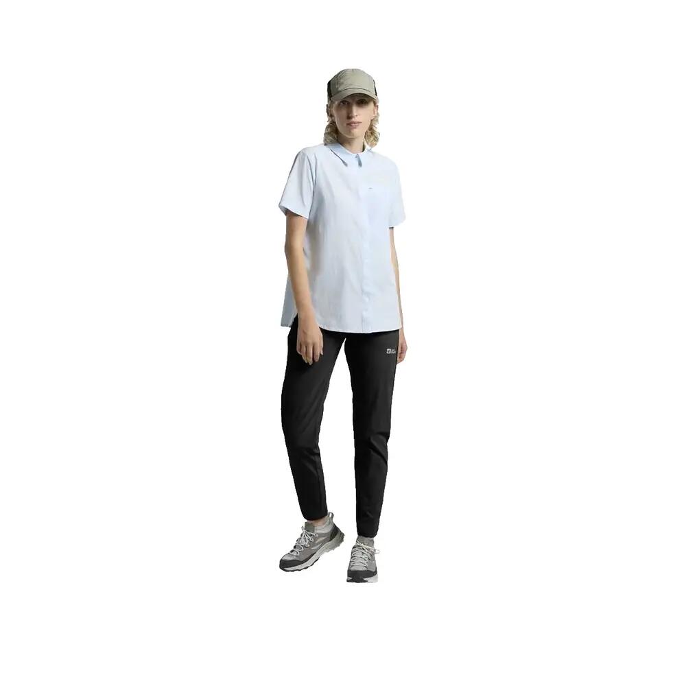 Pantalona de caminhada Jack Wolfskin Hikeout Negra 7/7