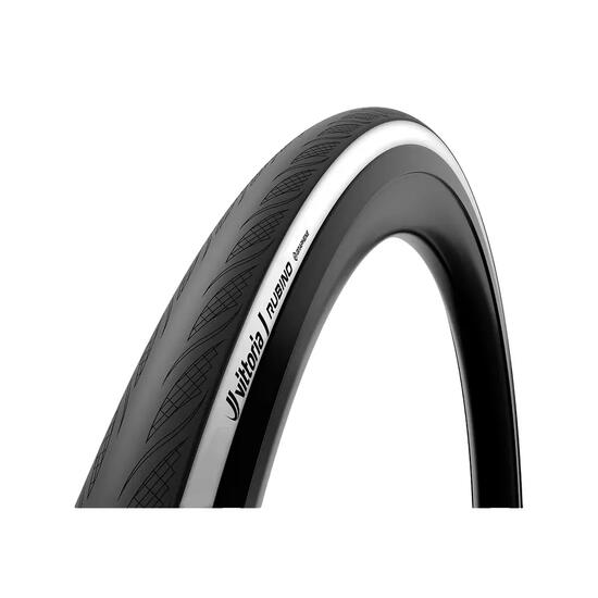 Neumático de bicicleta Vittoria Rubino V G2.0 Negro/Blanco