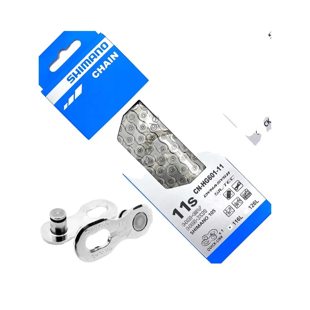 SHIMANO Catena DEORE CN-HG601 11 velocità 116 maglie perno rivetto - Catena cicl 5/7
