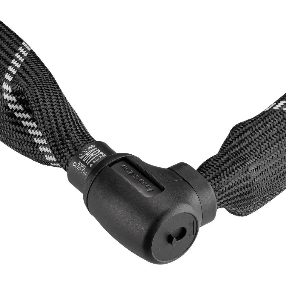AXA CL85-110 Hard Steel Lock Black 3/4