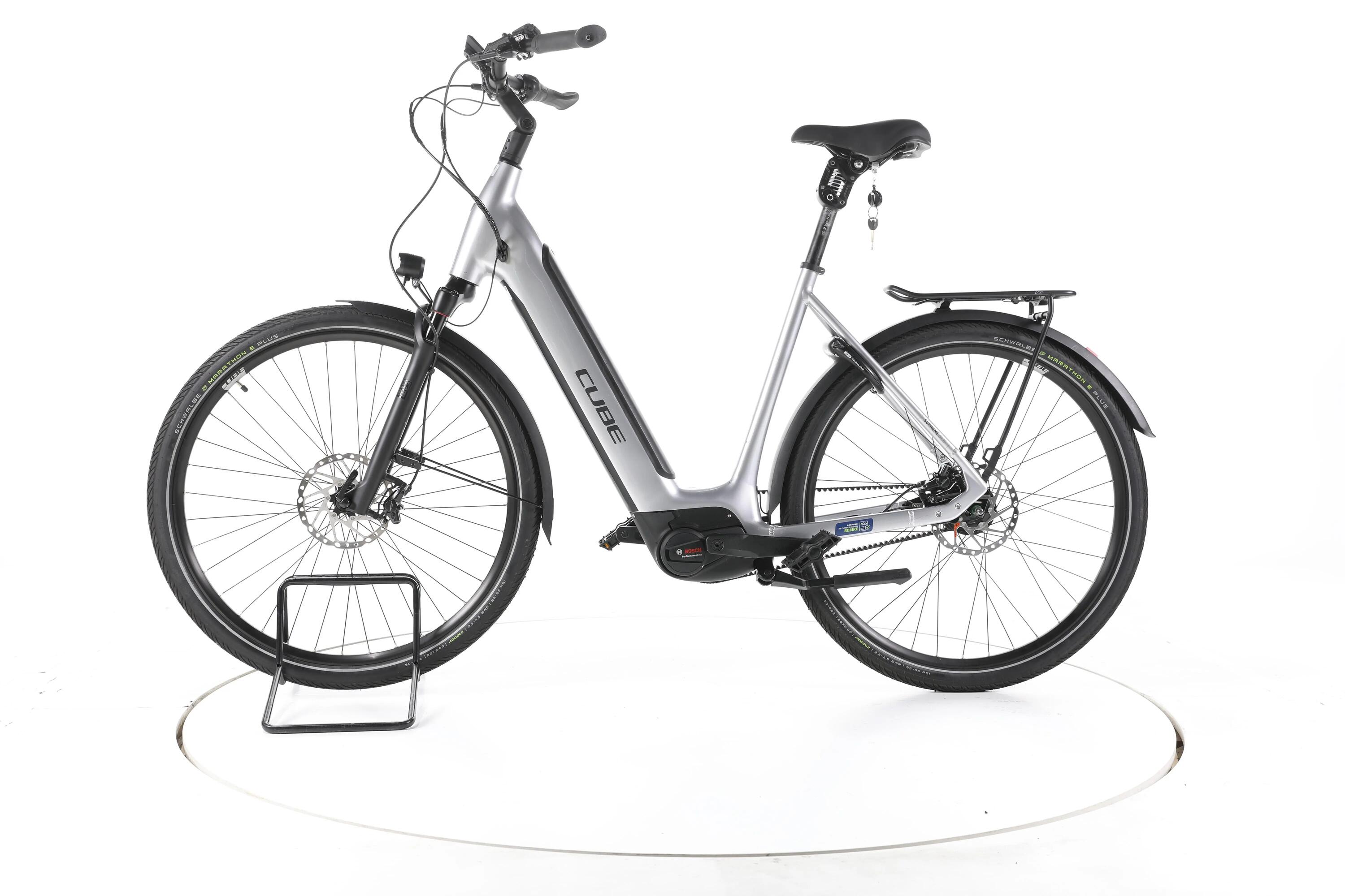 Refurbished - Cube Supreme Hybrid SLX City E-Bike Tiefeinsteiger - Sehr gut 6/7