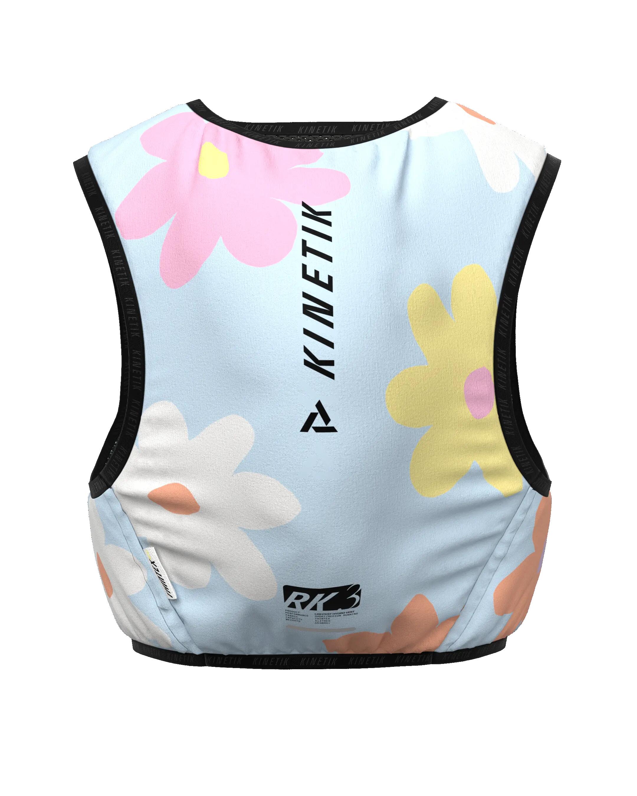 SAC D'HYDRATATION TRAIL RUNNING RK3 FLORE POWDER BLUE 6/7