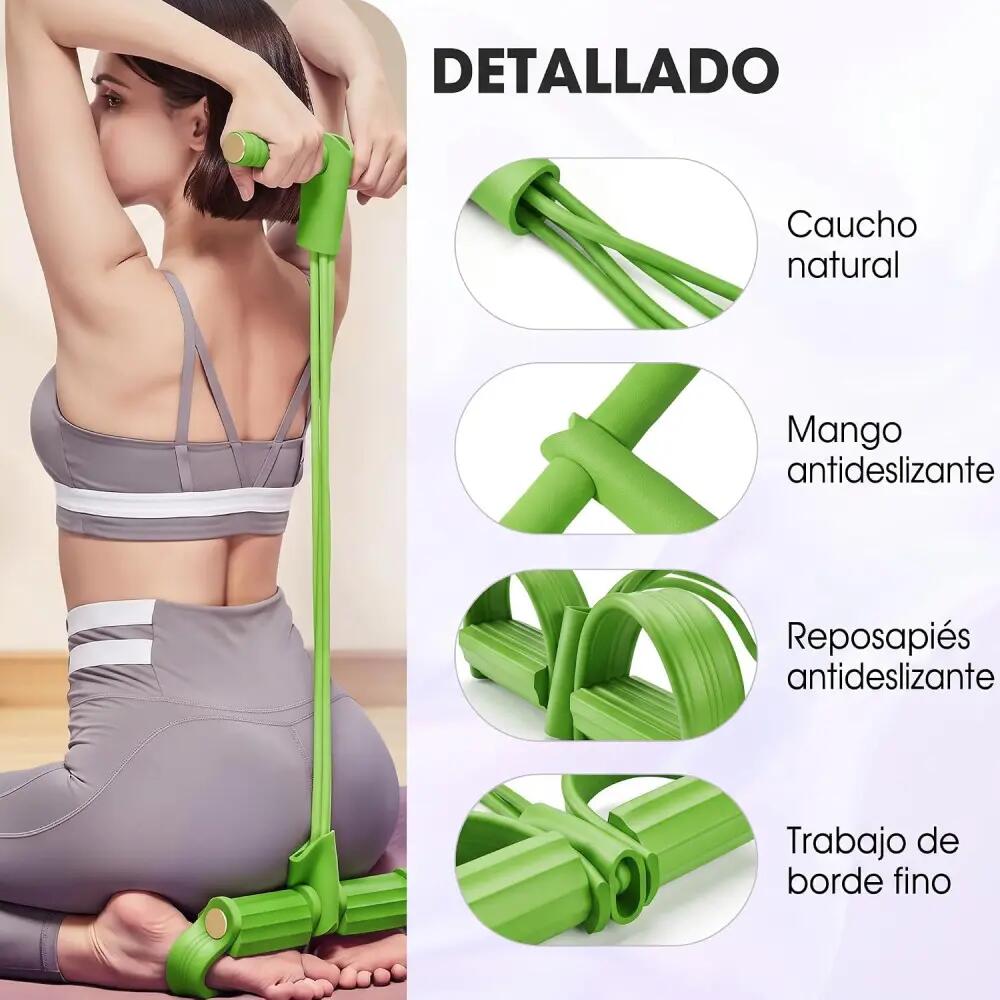 Banda de resistência para Pilates, ideal para treino de força 3/4