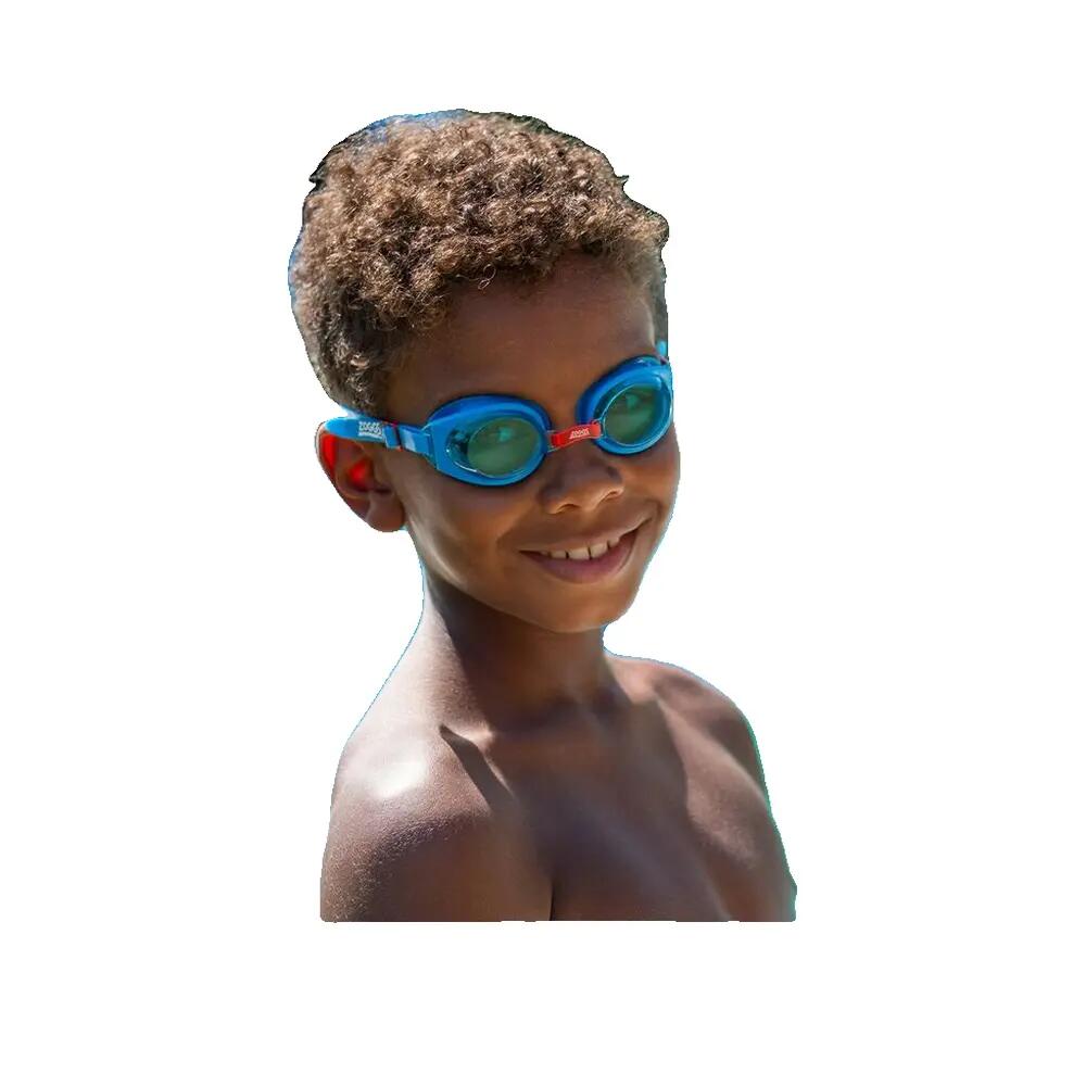 Lunettes de natation Zoggs Ripper Junior Bleu/Rouge 2/2