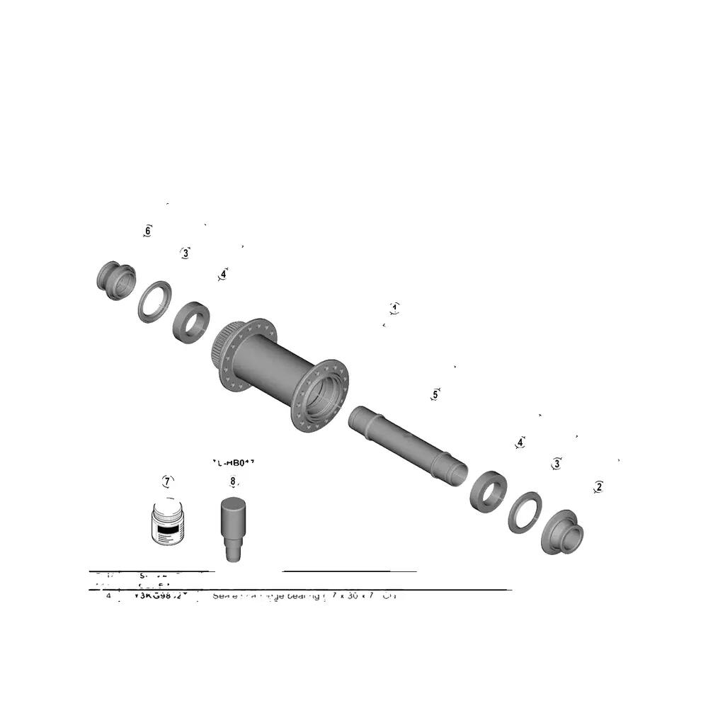 Fahrradteil Shimano Y3KG9802T Dichtung 1/1