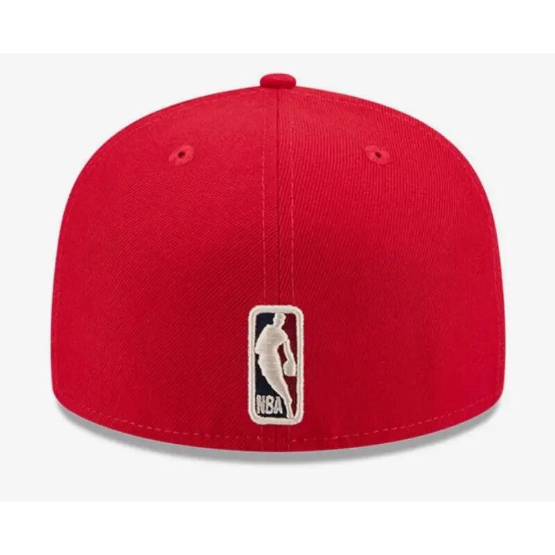 Casquette NBA Houston Rockets New Era Hardwood Classic 59FIFTY Rouge 3/4