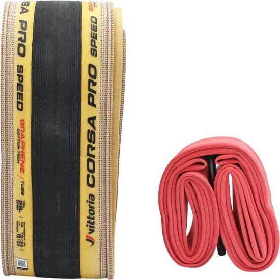 Neumático de carretera Vittoria Corsa Pro Speed 700 mm, tipo tubular, flexible,