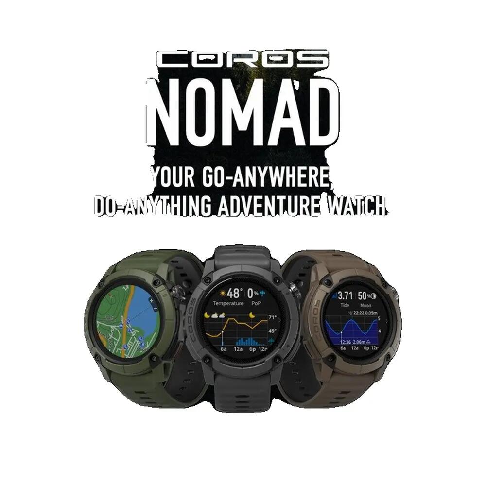 Relógio desportivo com GPS NOMAD cinzento escuro corrida Cinzento Coros 6/6