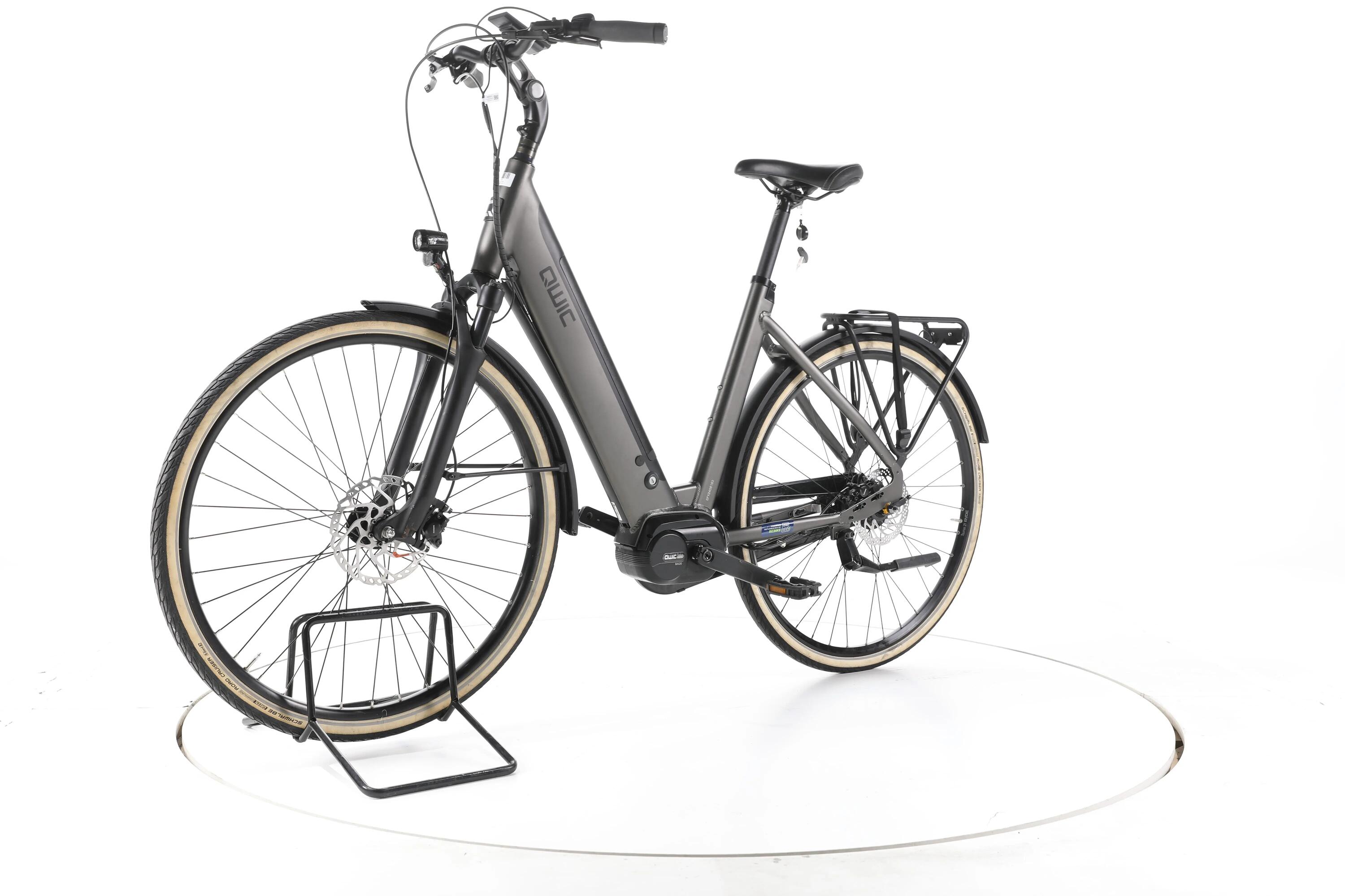 Second Life - QWIC Premium i MN7+ City E-Bike Niska rama - Bardzo dobry stan 5/7