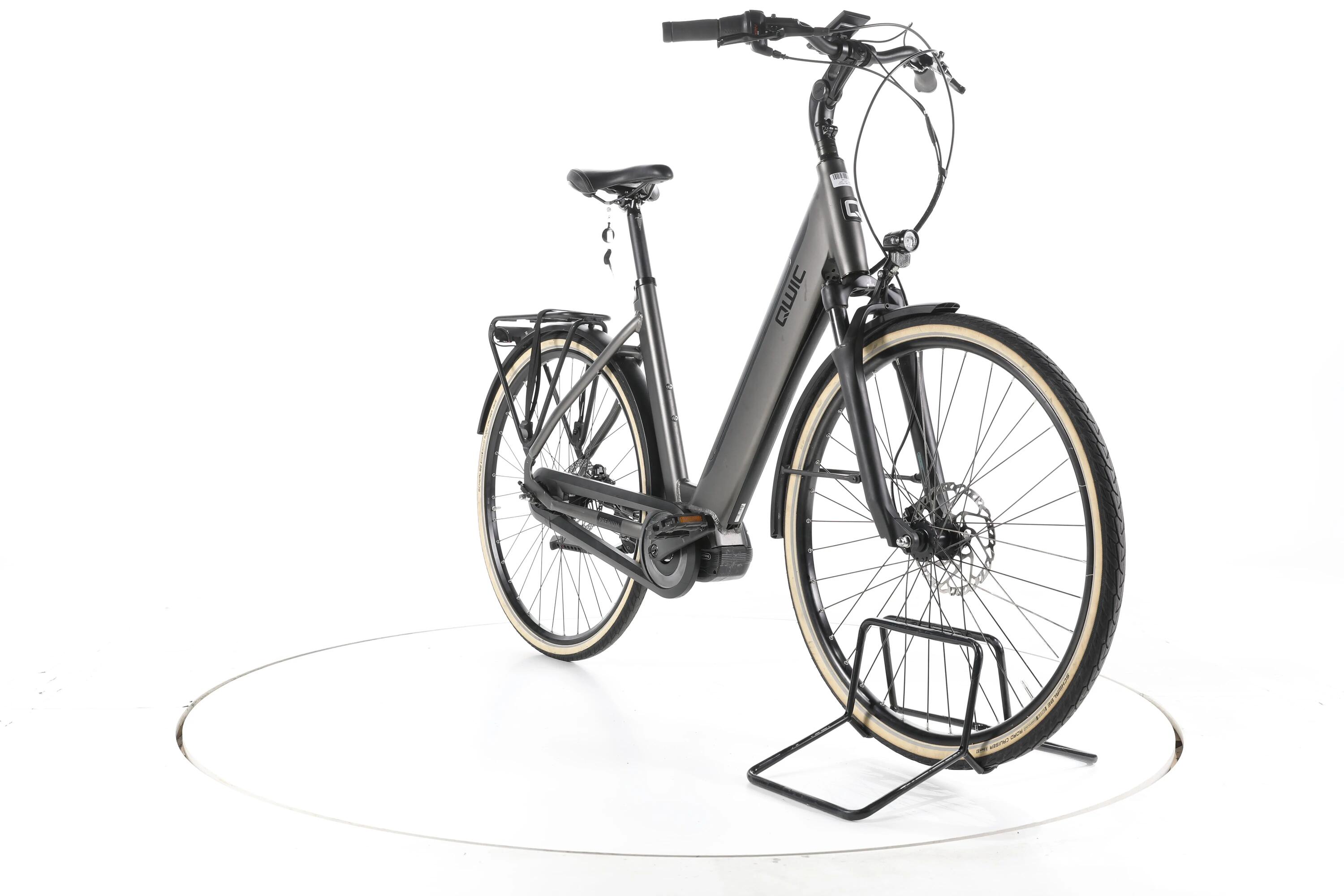 Second Life - QWIC Premium i MN7+ City E-Bike Niska rama - Bardzo dobry stan 3/7