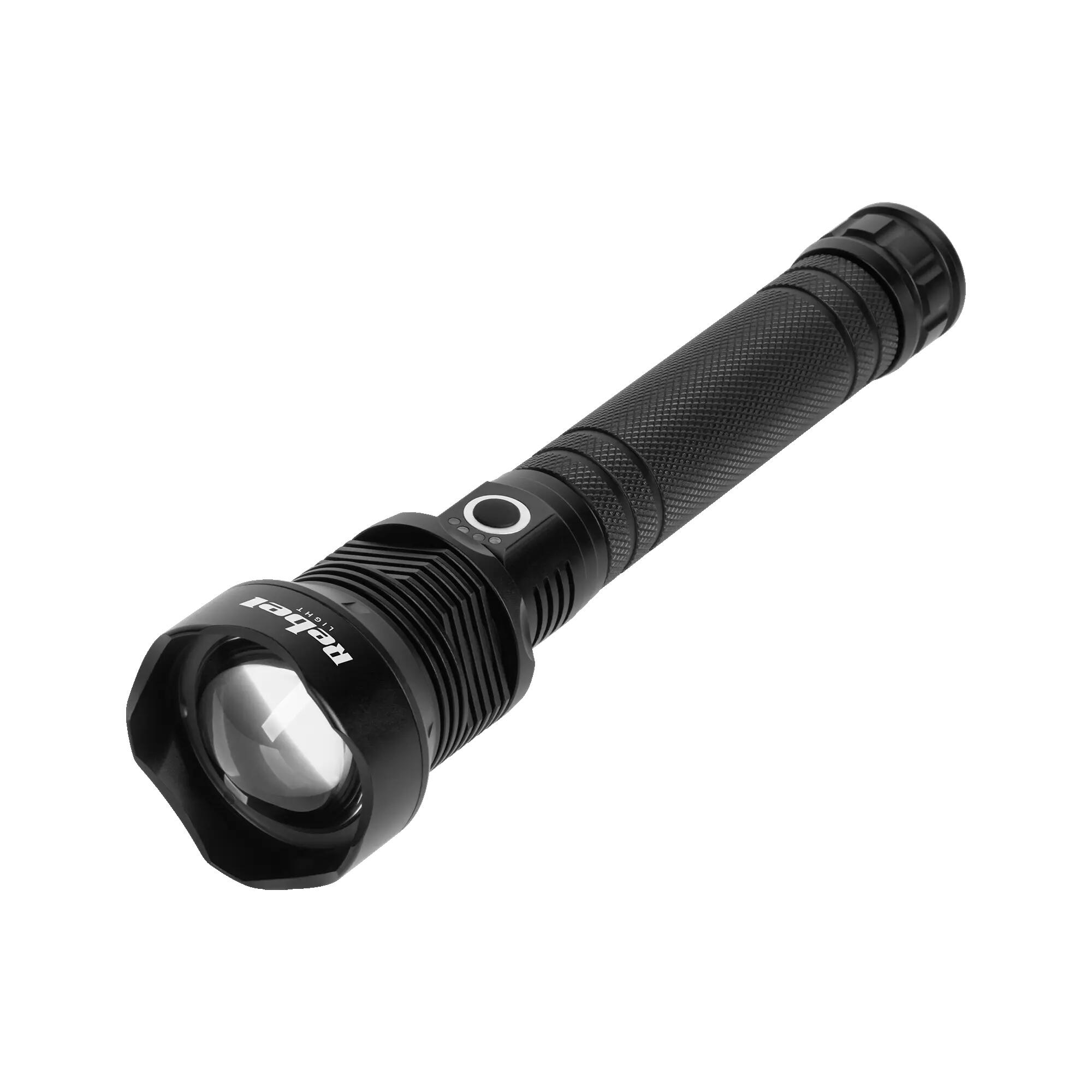 Latarka aluminiowa LED 1857lm 20W Rebel ZOOM 800m USB-C IP65 mocna jasna 2/7