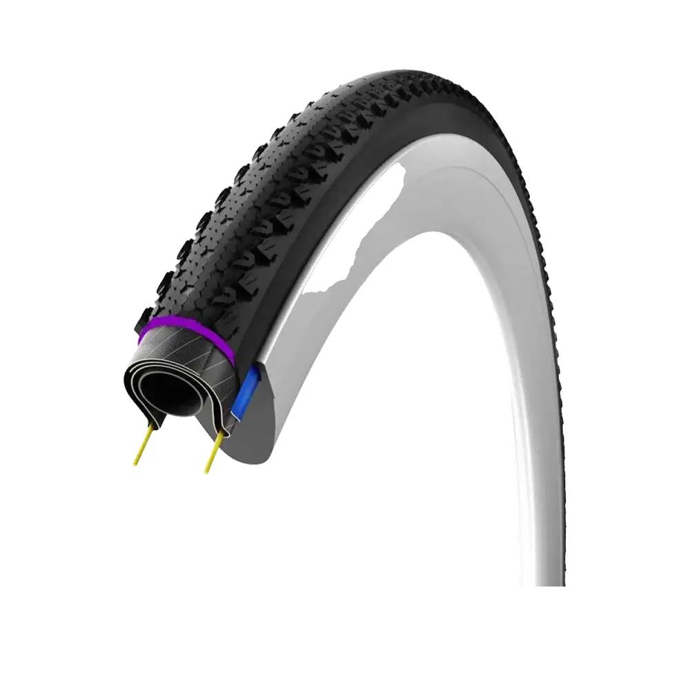 Pneu de bicicleta Vittoria Terreno T30 Preto 38mm 3/3