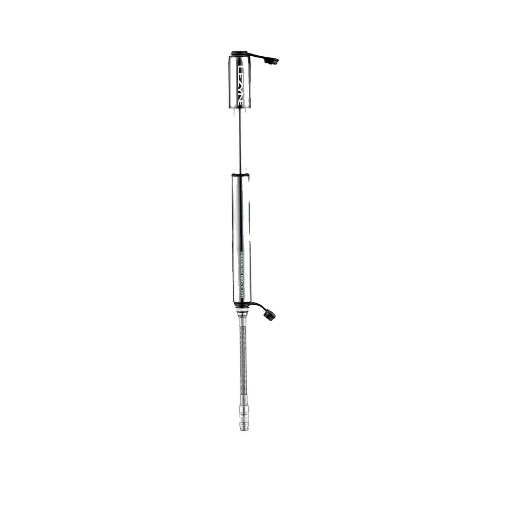 Handpumpe Lezyne Pressure Drive CFH Aluminium Grau — 120 PSI 3/3