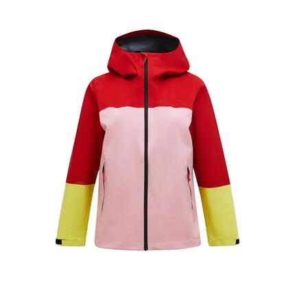 Kurtka przeciwdeszczowa Peak Performance Trail HIPE® 2.5L Damska Czerwona