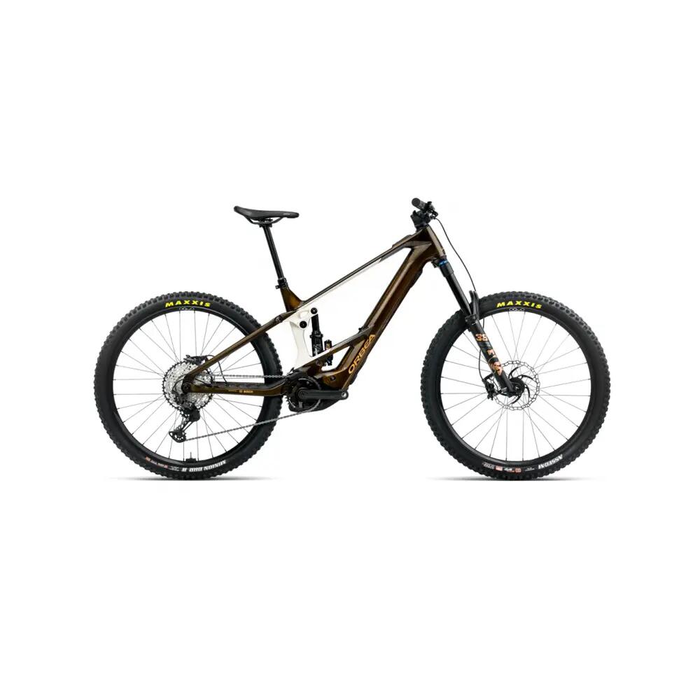 Bicicleta de montaña Orbea Wild M10 750 Wh Caramelo/Cream White 2/6