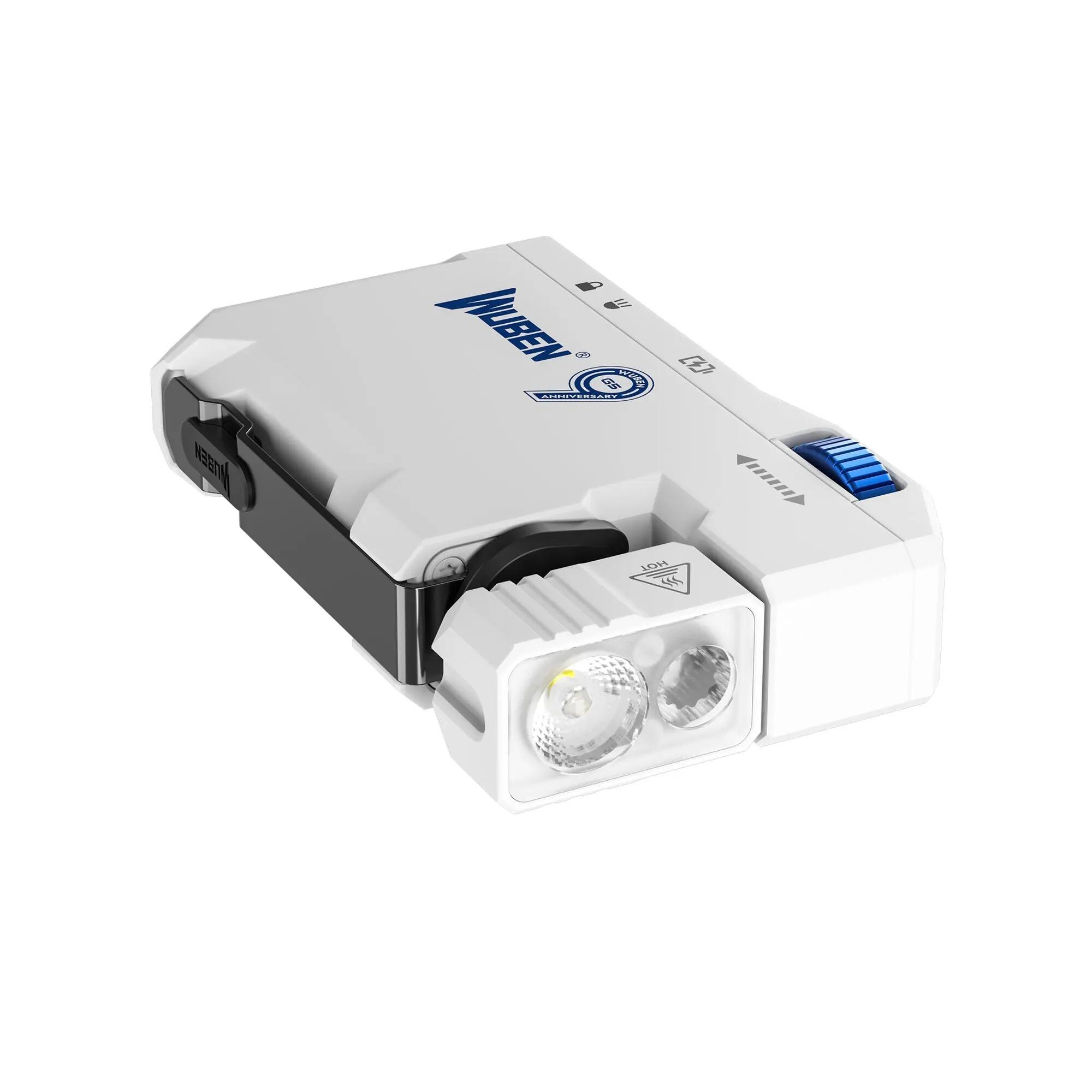 Wandern – Taschenlampe Weiß, RGB, USB-C, 400 lm – WUBEN G5 4/12