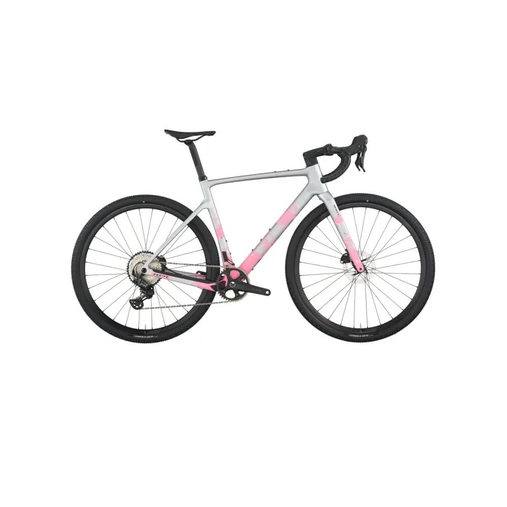 Bicicletta da gravel Scott Addict Gravel 30 Grigio/Rosa 9/10