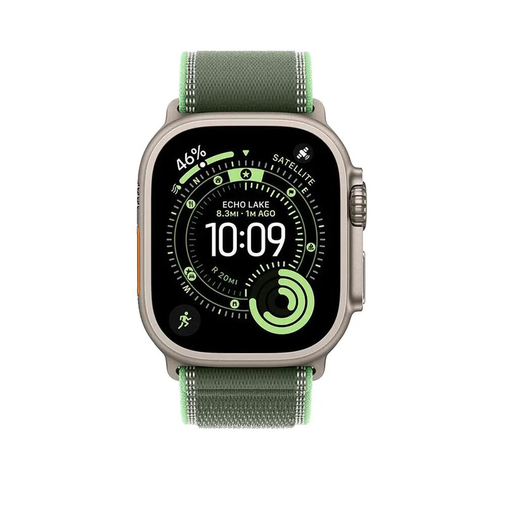 Bracelet Apple Trail Loop Vert Néon 3/3
