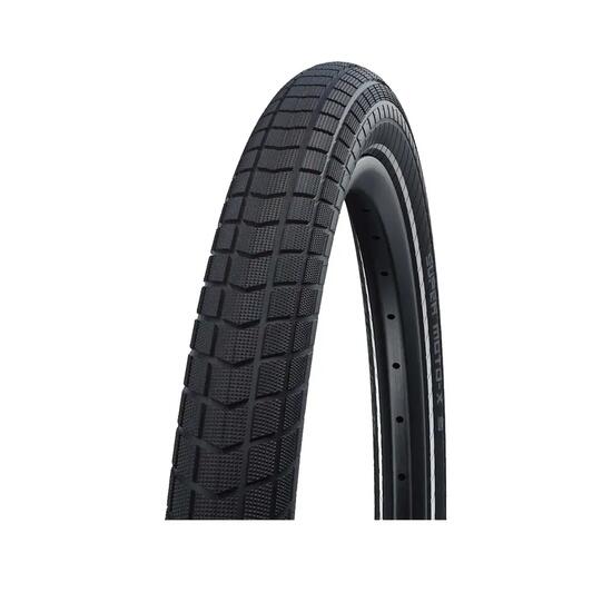 Pneu de vélo Schwalbe Super Moto-X Addix Green Noir