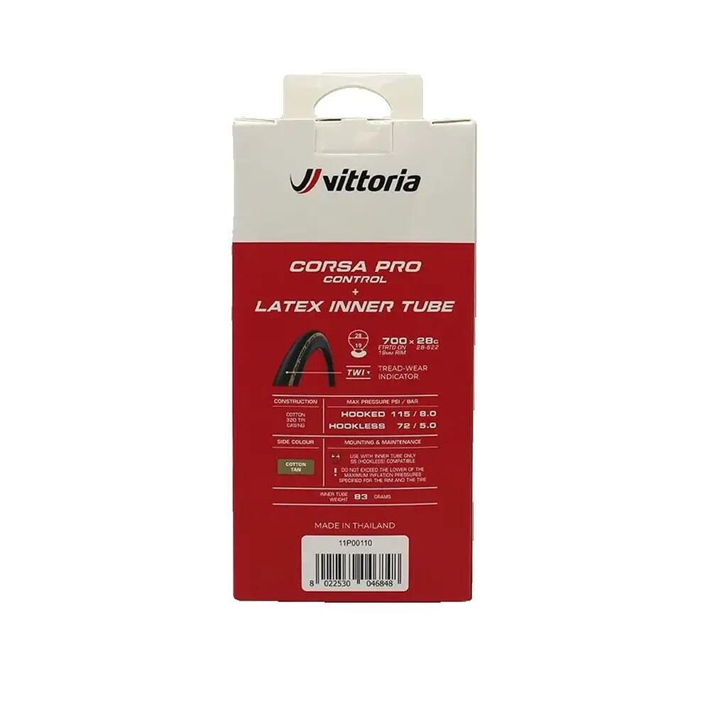 Opona rowerowa Vittoria Corsa PRO Control Beżowa 9/10