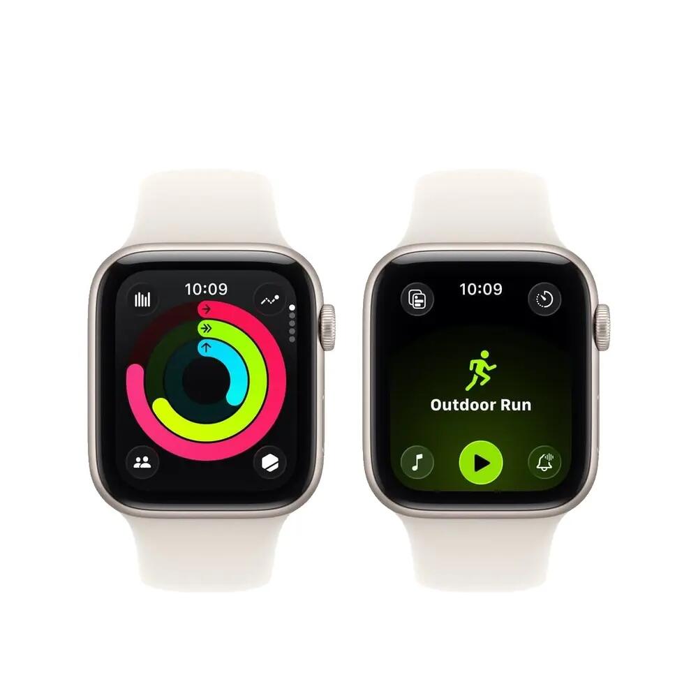Apple SE 3 Starlight Aluminium Smart Watch with Starlight Sport Band 4/8