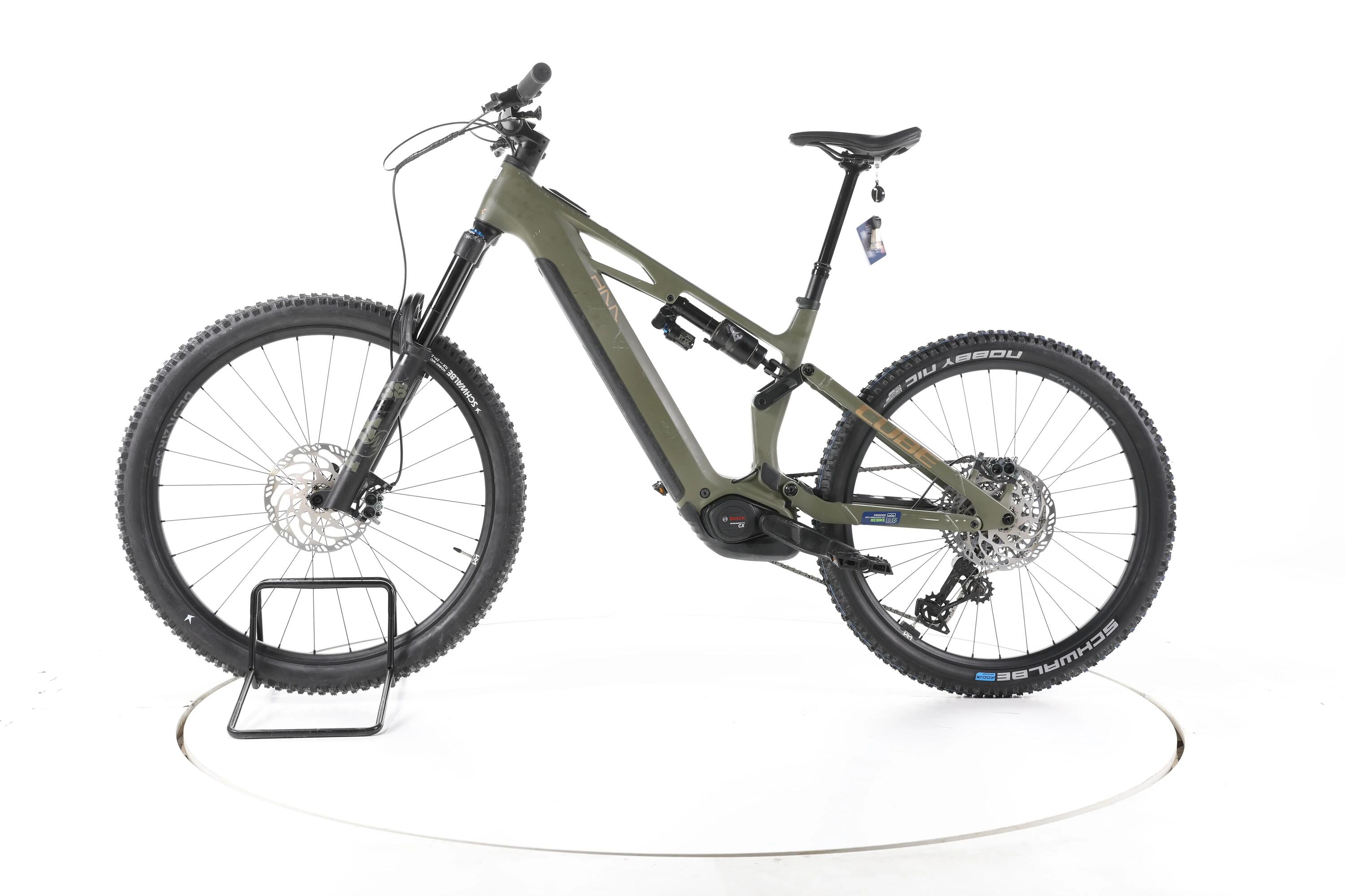 Reconditionné - Cube Stereo Hybrid ONE77 HPC TM 800 E-Bike Carbon  - Très Bon 6/7