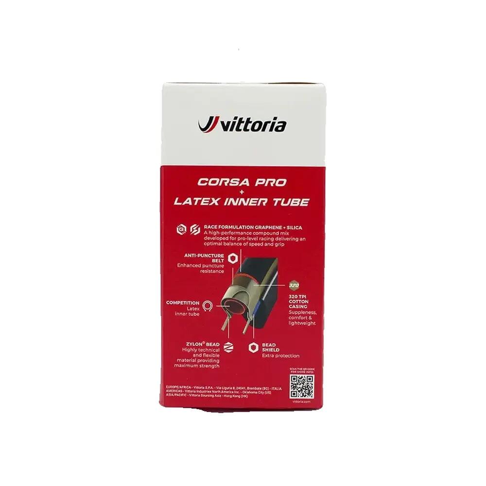 Vélo de route Vittoria Corsa Pro G2.0 — avec tube en latex 10/10