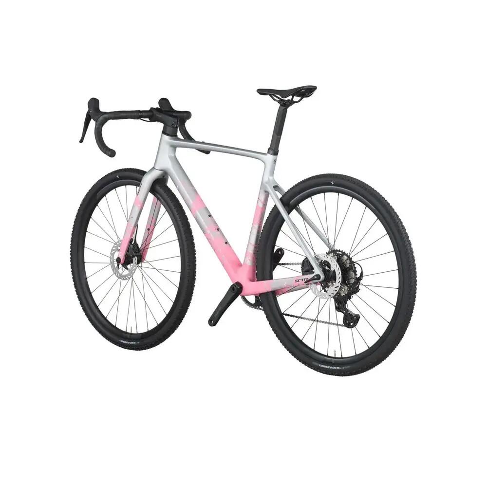 Bicicletta da gravel Scott Addict Gravel 30 Grigio/Rosa 3/10