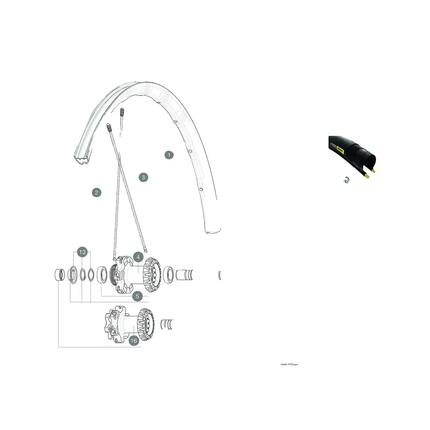 Rayon Mavic Ksyrium Pro Allroad 2016 — 12 jednostek