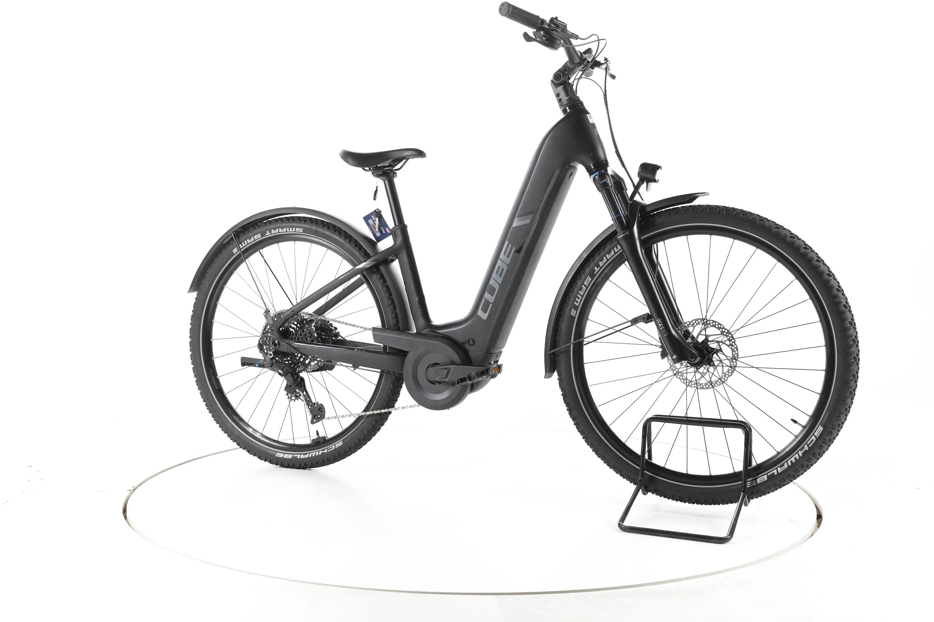 Reconditionné - Cube Nuride Hybrid Pro 600 Allroad Trekking E-Bike   - Très Bon 2/7