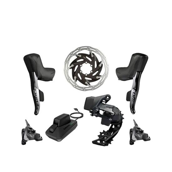 Gruppenset SRAM Force eTap AXS 1X Schwarz