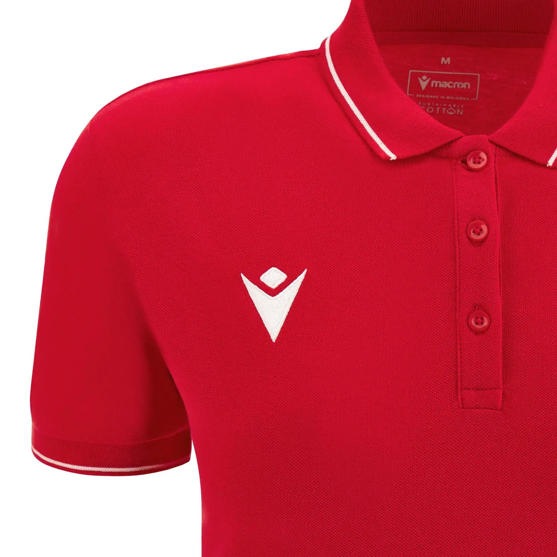 Damska koszulka polo Macron Waltz Eco 5/6