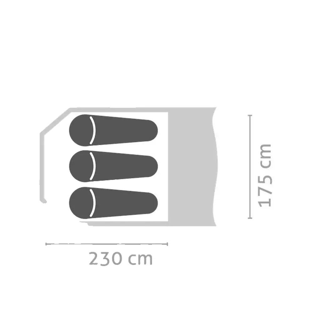 Tente Salewa Alpine Hut III 2/5