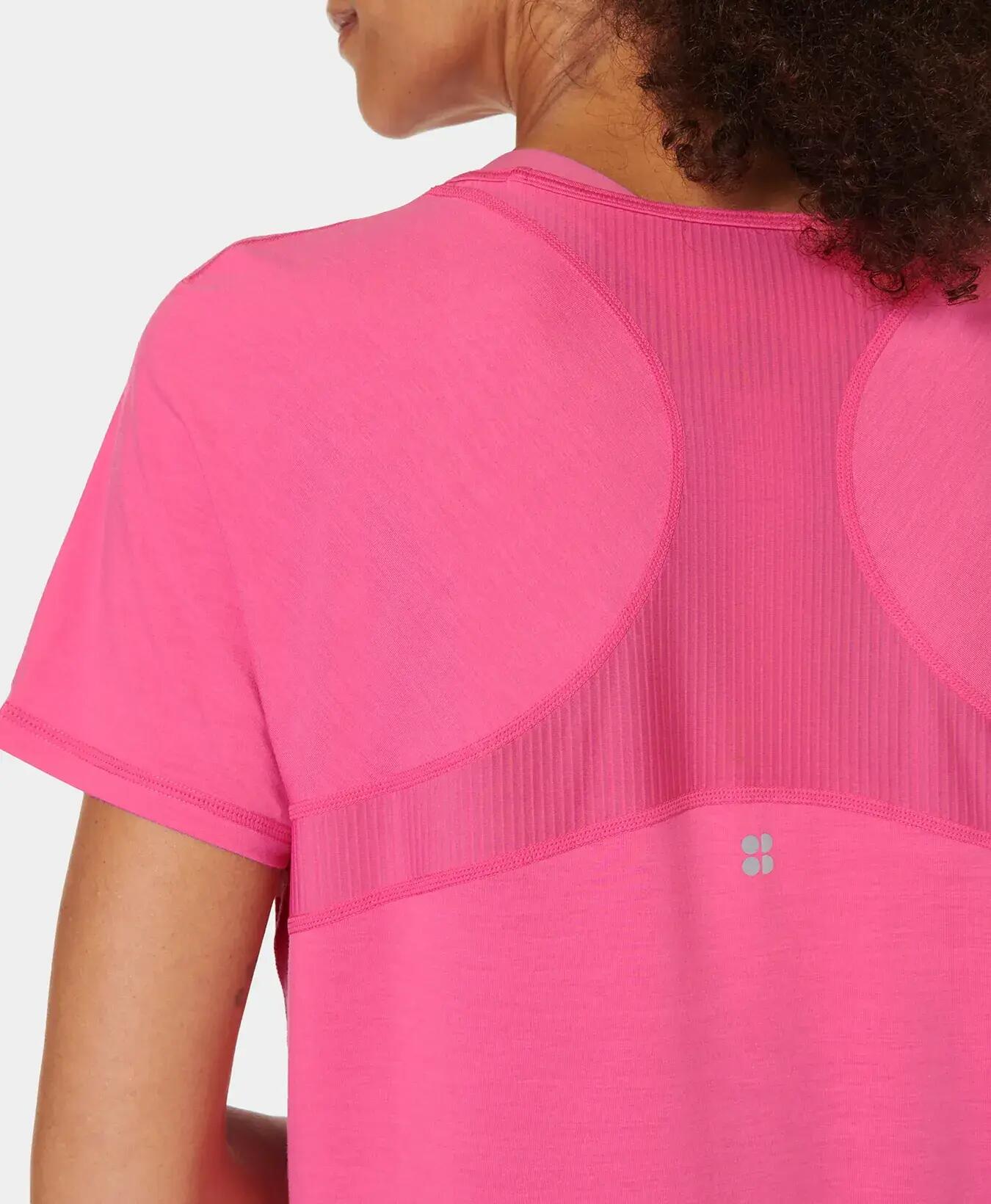 Sweaty Betty Breathe Easy Mesh T-Shirt T-shirt FELROZE XL 7/7