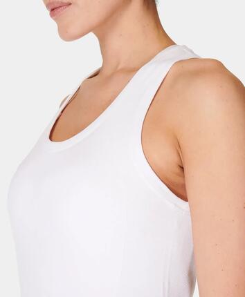 Sweaty Betty Athlete Seamless Workout Tank Top T-shirt ZWART S