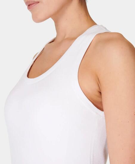 Sweaty Betty Athlete Seamless Workout Tank Top T-shirt WIT XS