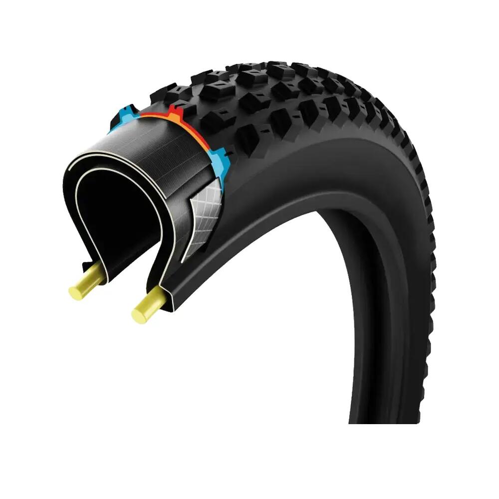 Neumático de bicicleta Vittoria Mezcal XC Trail Tubeless Negro 3/3