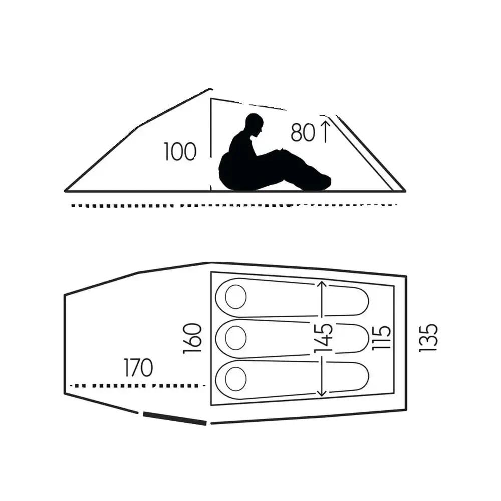 Tente Fjällräven Abisko Shape 3 3/3
