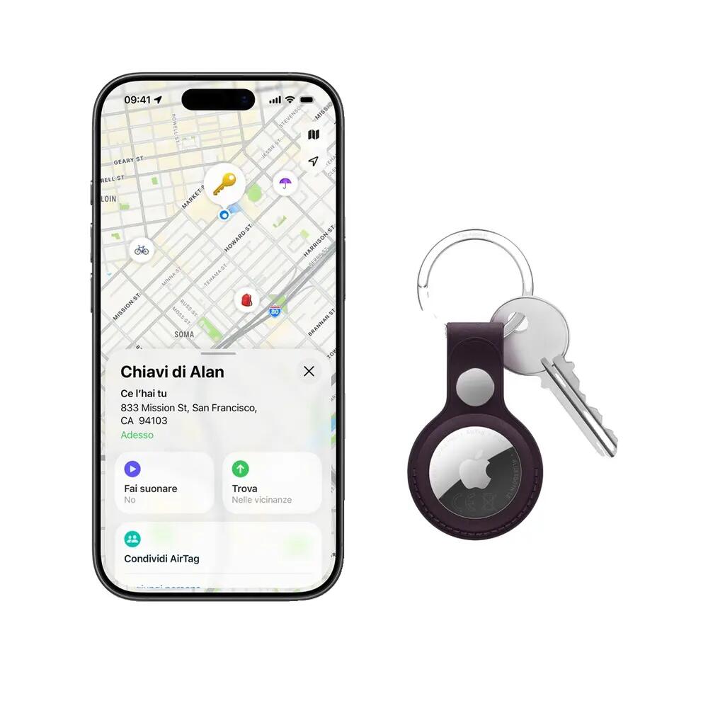 Traceur Bluetooth Apple AirTag (2ª generación) Blanco 2/10