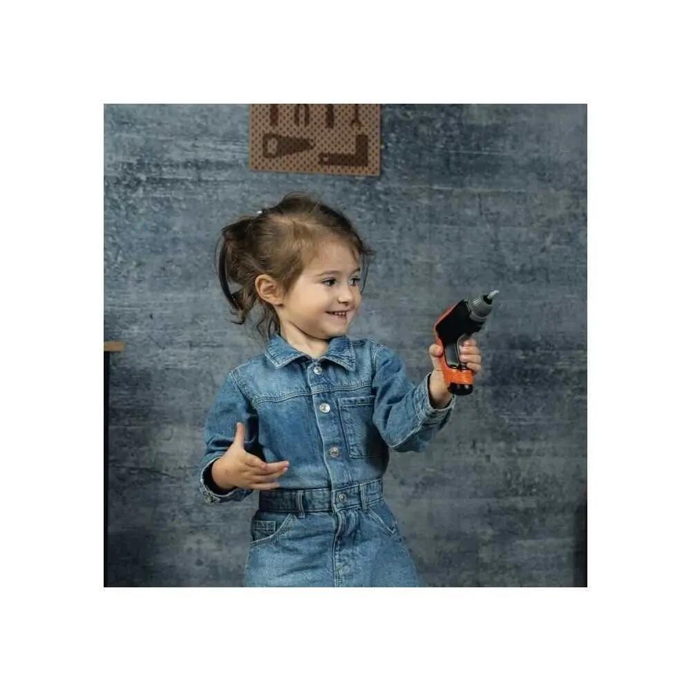 Établi enfant Black+Decker Bricolo Builder recyclé 3/6