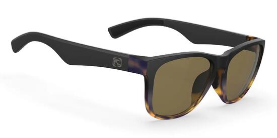 Lunettes de soleil Mundaka BIDASOA écaille marron et noir mats