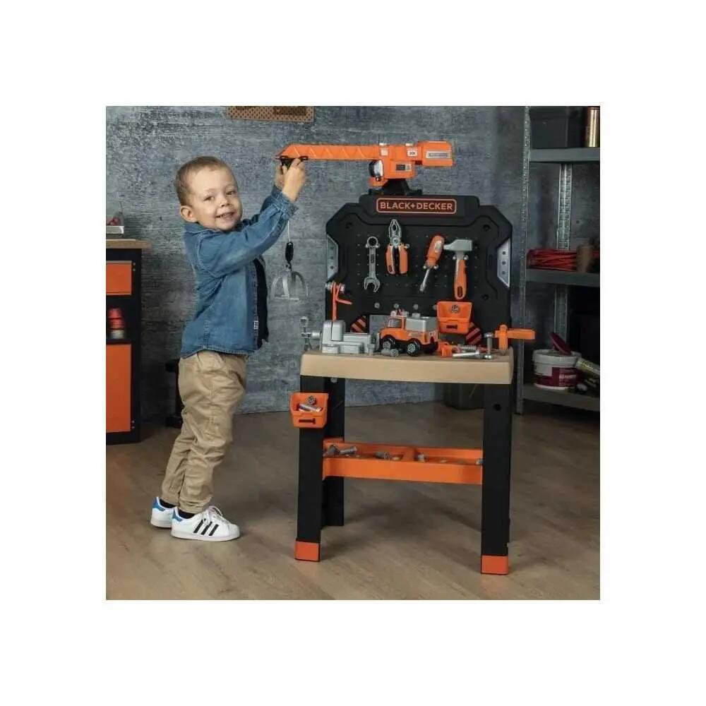 Établi enfant Black+Decker Bricolo Builder recyclé 2/6