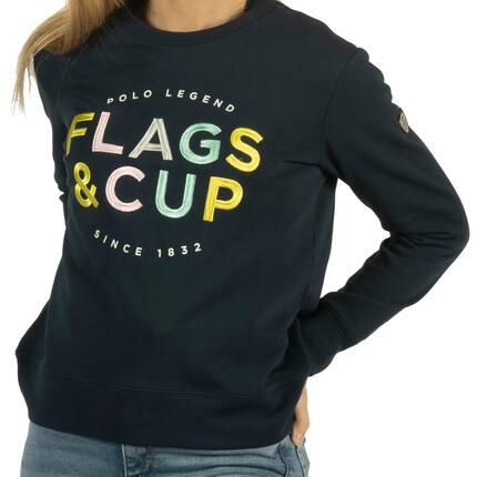 Sweatshirt équitation enfant Flags&Cup Veria