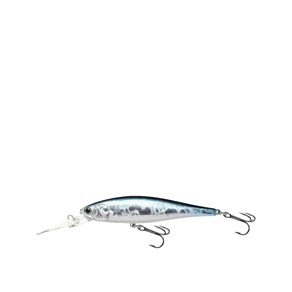 Appât de pêche Lucky Craft Pointer Ghost Minnow Argent 4/5