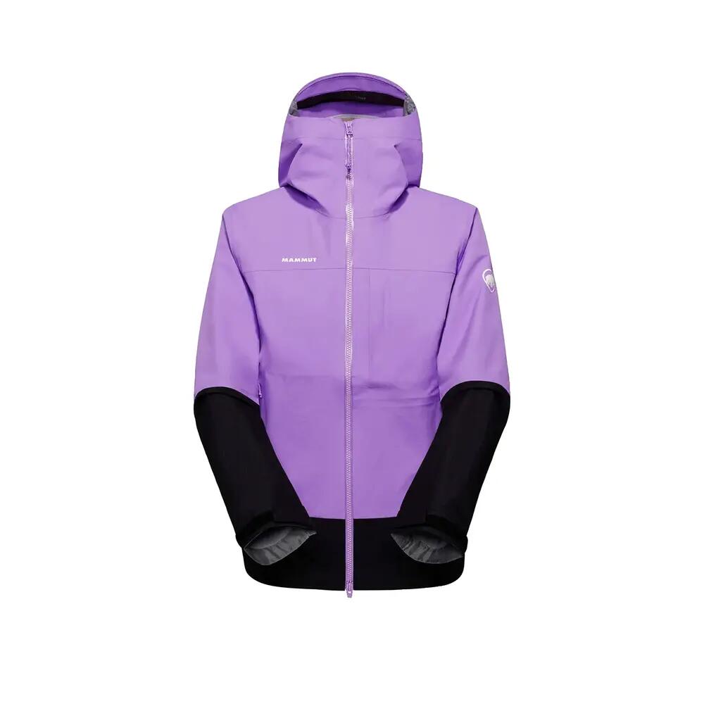 Wasserdichte Jacke Mammut Alto Guide HS Damen Violett 5/10